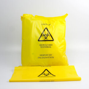 Yellow Self Seal Disposal Bag